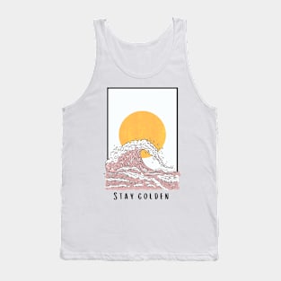 Stay Golden Tank Top